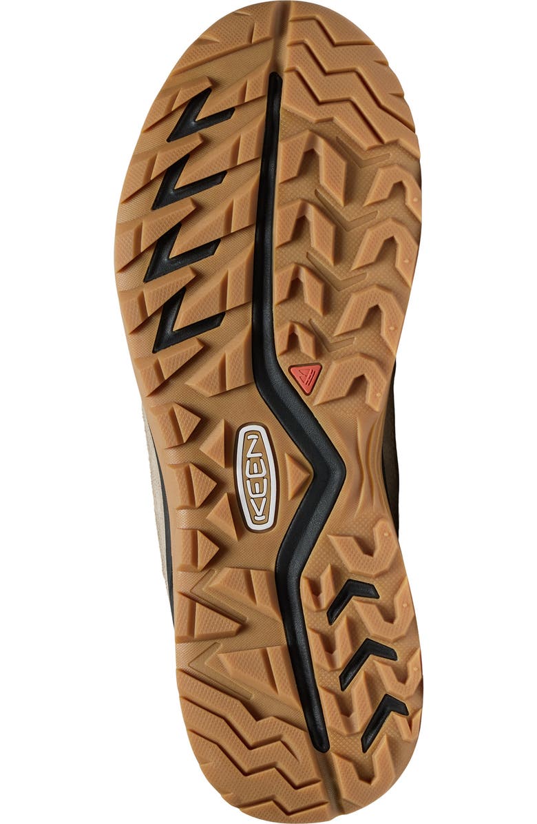 KEEN Hightrail Waterproof Mid Hiking Sneaker, Alternate, color, Brindle/ Oak Buff