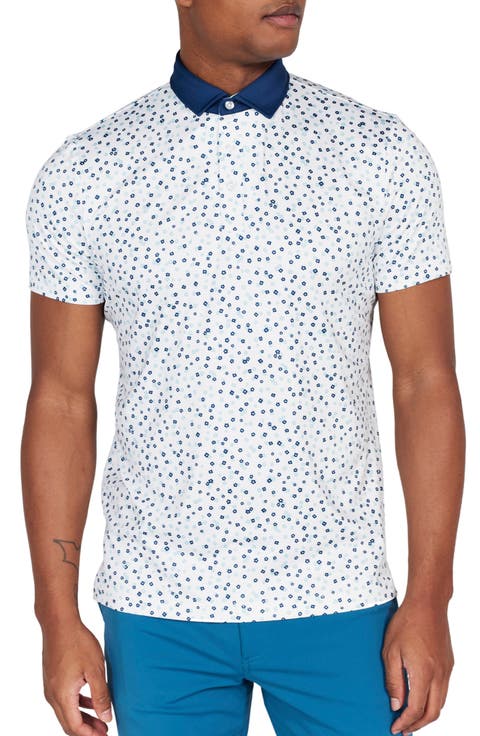 Herrick Floral Performance Golf Polo