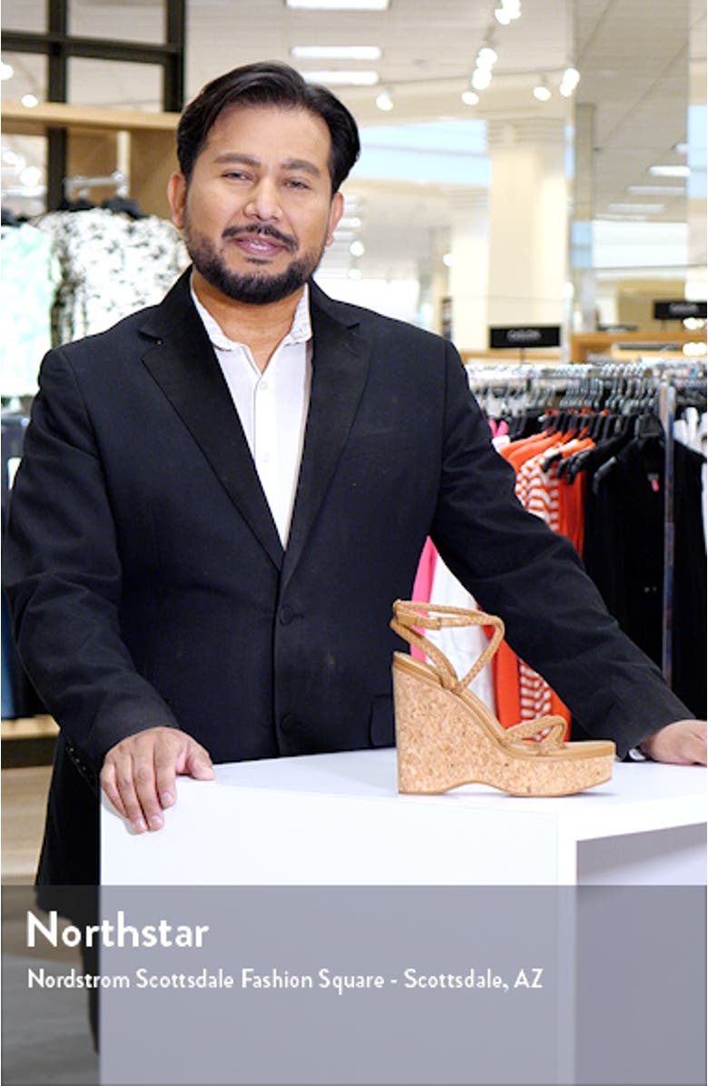 Hazel Ankle Strap Platform Wedge Sandal, sales video thumbnail