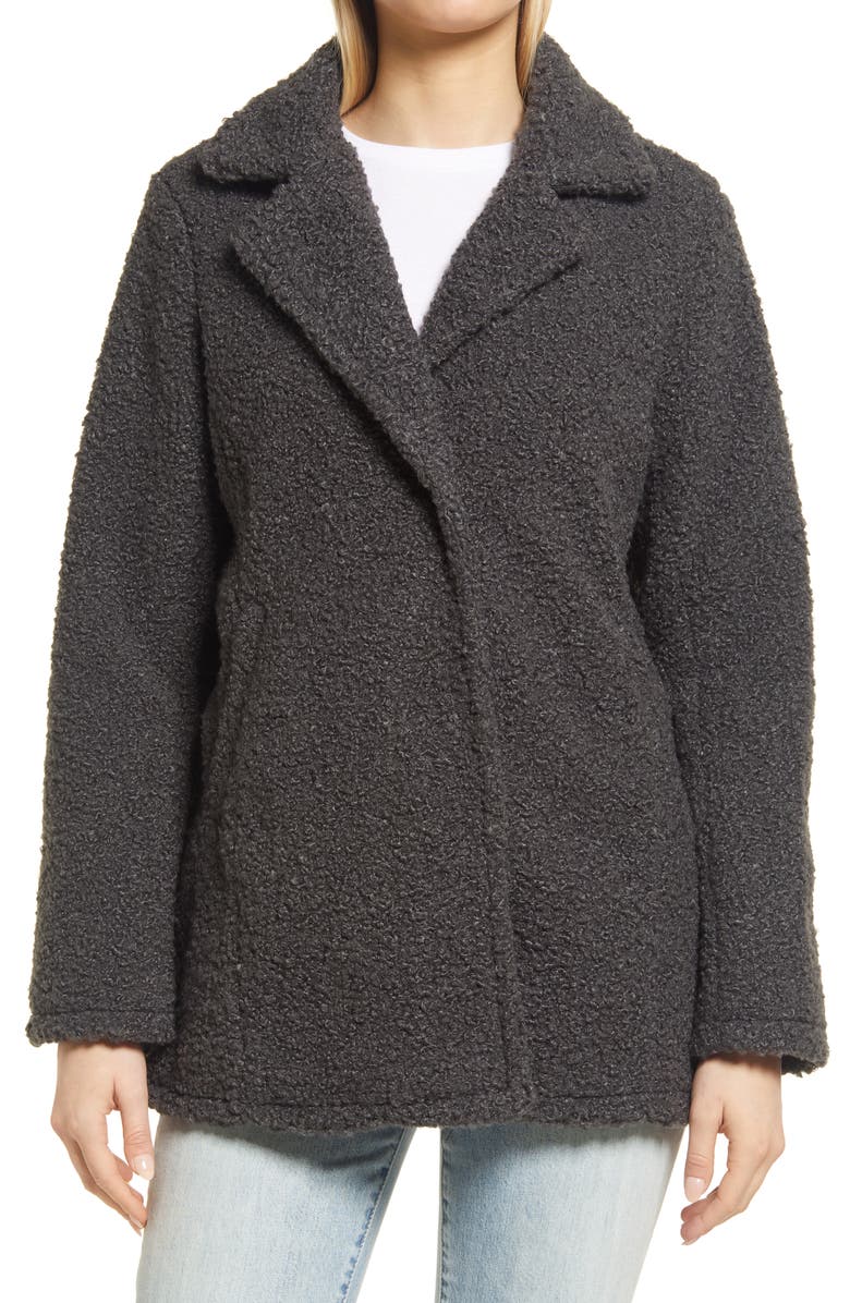 French Connection Faux Fur Teddy Jacket, Alternate, color,