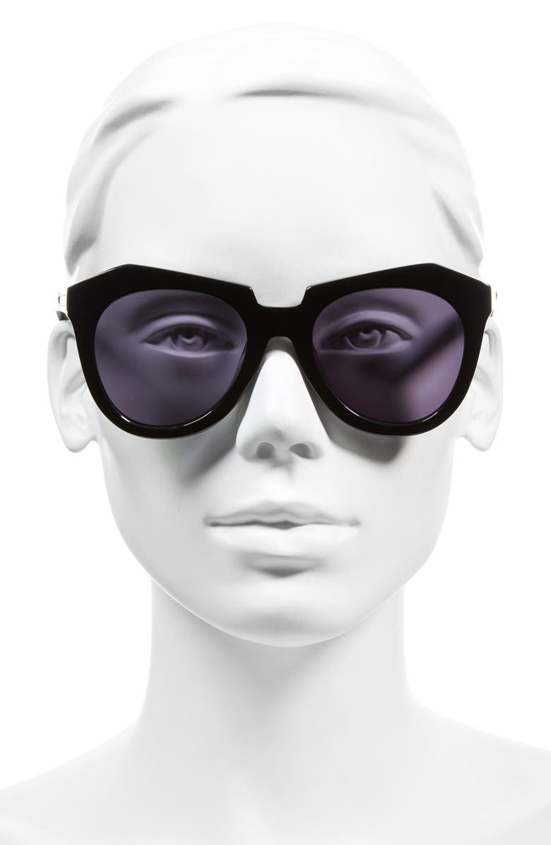 Karen Walker 'Number One' 50mm Sunglasses, Alternate, color,