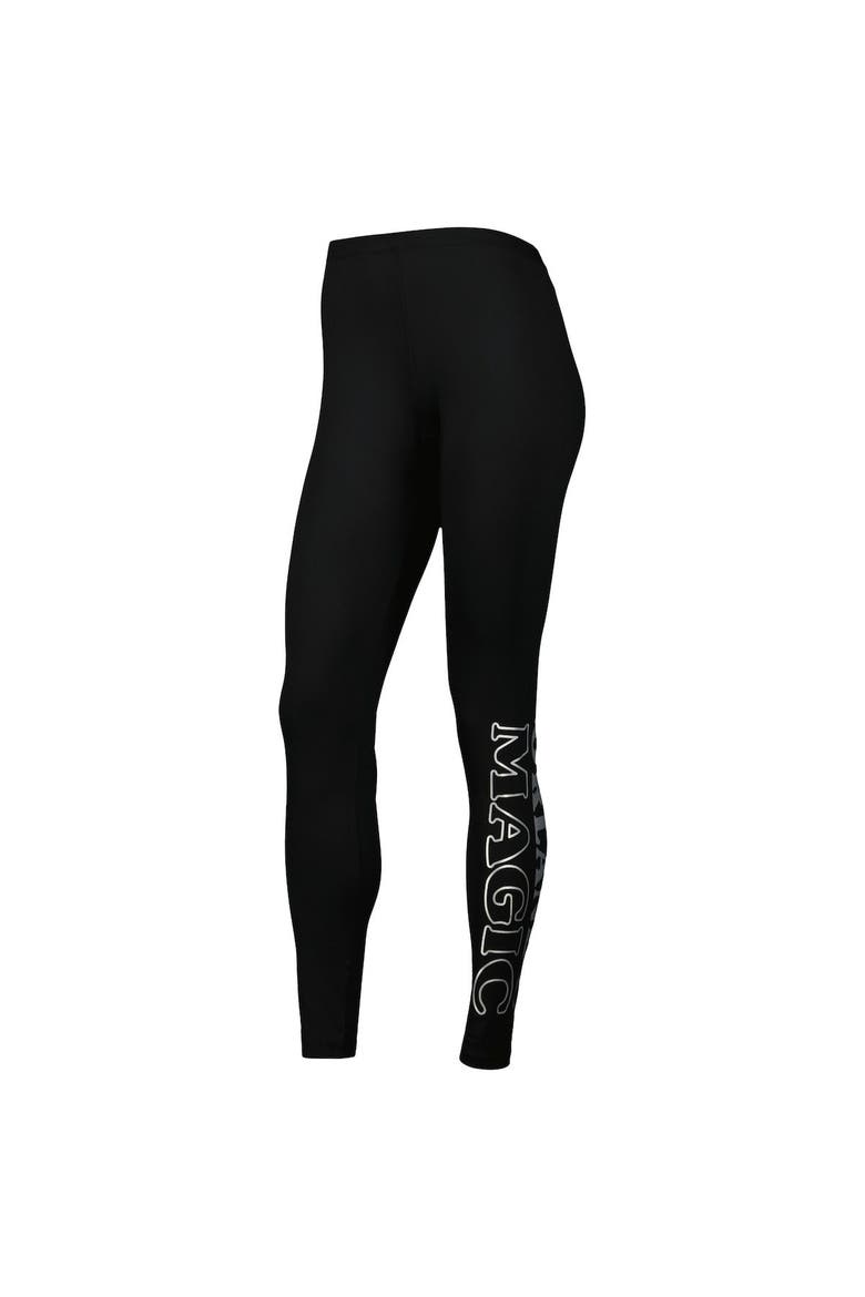 Women's G-III 4Her by Carl Banks Black Orlando Magic Stadium Leggings, Alternate, color, Black