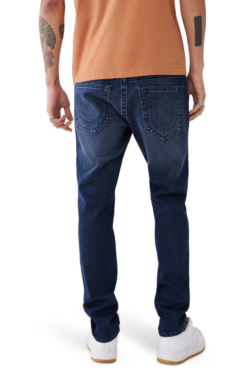 True Religion Brand Jeans Rocco Snap Skinny Leg Jeans, Alternate, color,