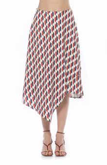 Alexia Admor Jess Asymmetric Midi Skirt