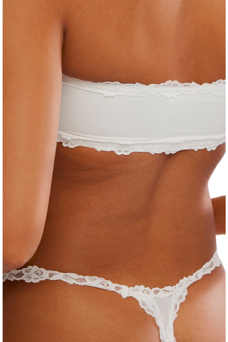 Charlie Micro Thong, Alternate, color, CLEAN IVORY