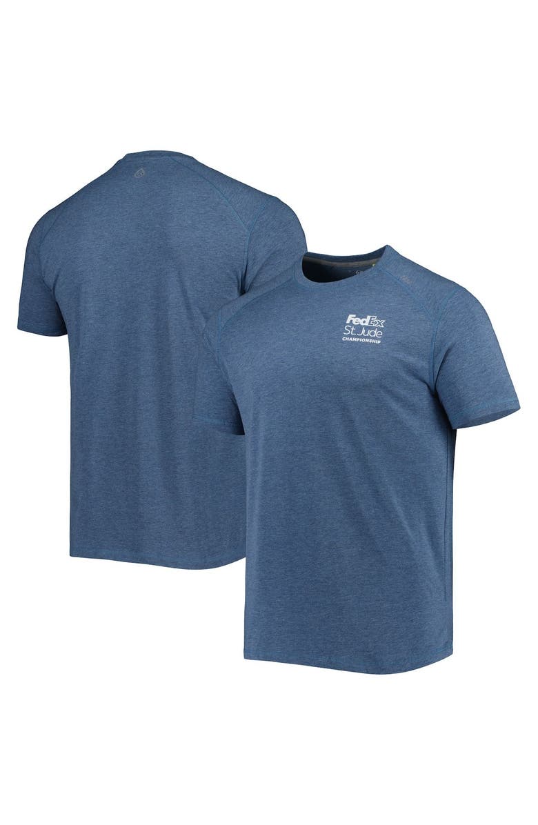 tasc Performance Men's tasc Performance Heather Royal FedEx St. Jude Championship Carrollton T-Shirt, Alternate, color, 