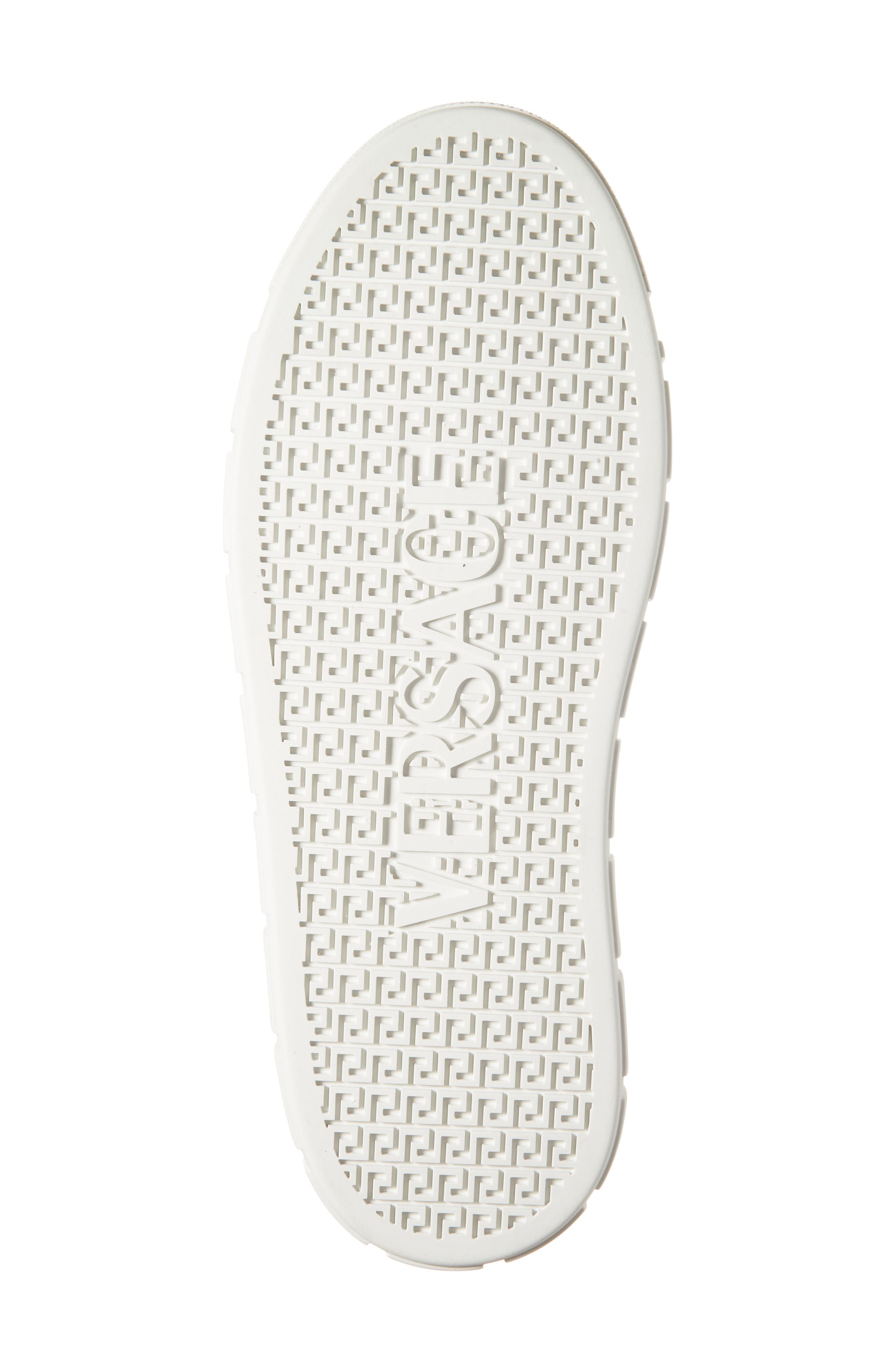 Greca Suede Low Top Sneaker, Alternate, color, SKY DIVER WHITE