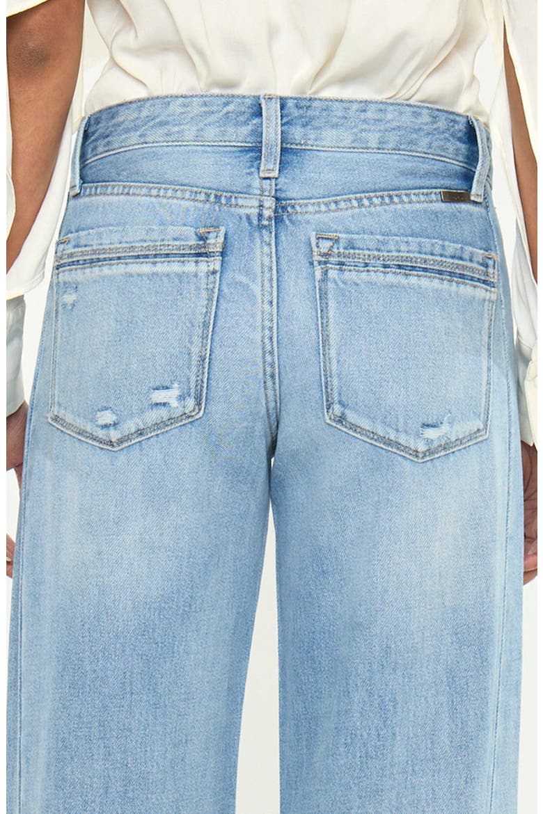 Selma Mid Rise Wide Jeans, Alternate, color, Medium Light
