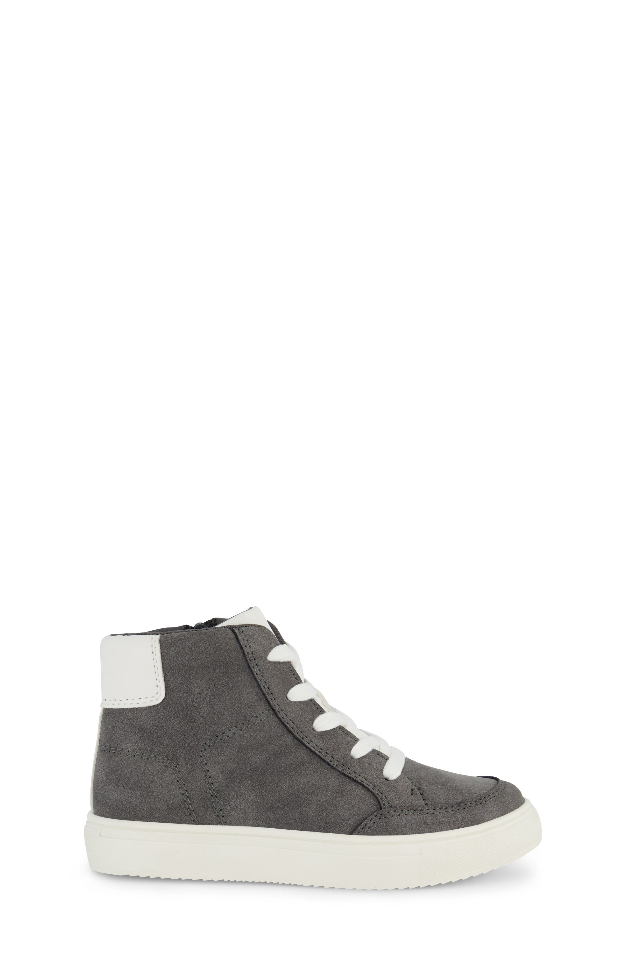Kenneth Cole Kids' Aaron Dutton High Top Sneaker, Alternate, color, Grey