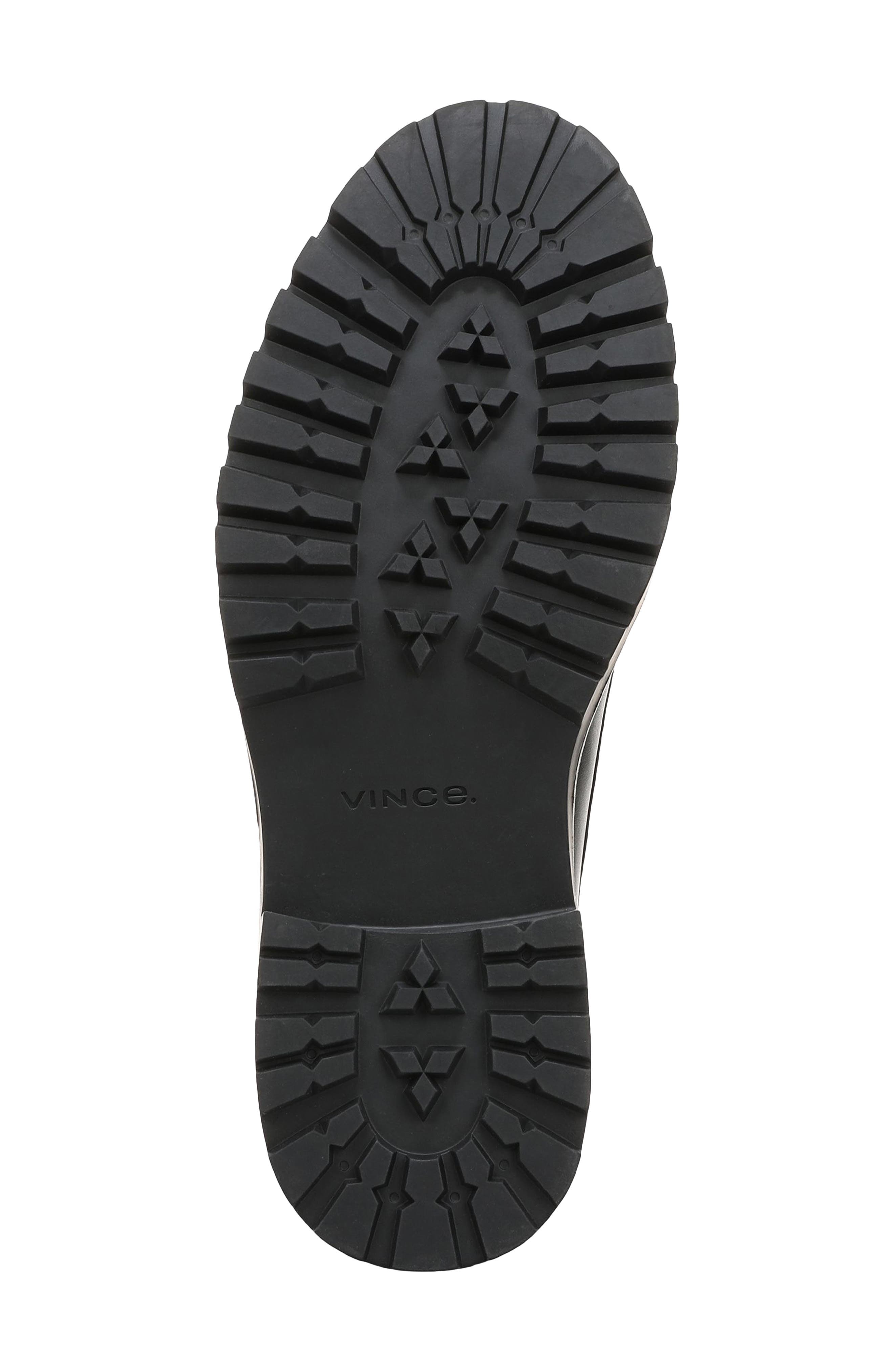 Dillon Lugged Moc Toe Boat Shoe, Alternate, color, BLACK
