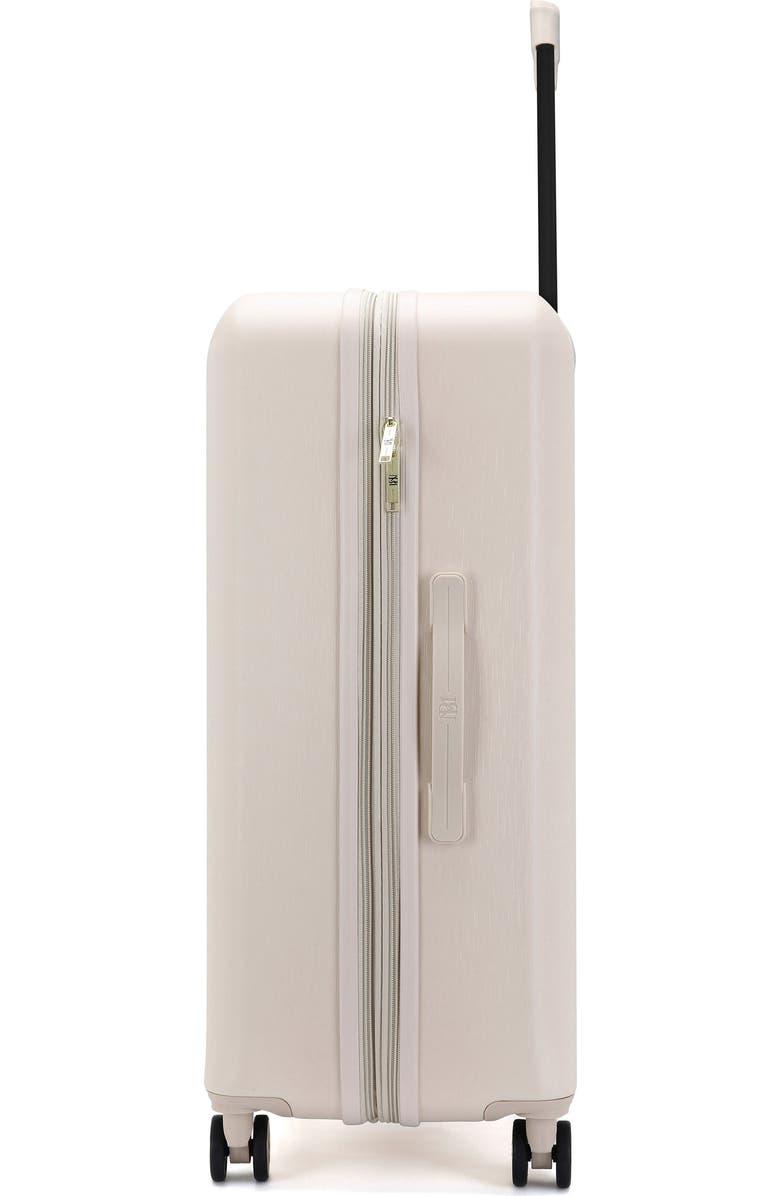 Badgley Mischka Collection Three-Piece Diamond Hardside Spinner Luggage Set, Alternate, color, Champagne