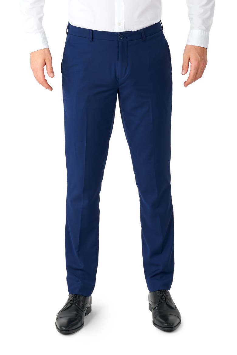 Daily Tailored Fit Dark Blue Two-Piece Suit, Alternate, color, BLUE
