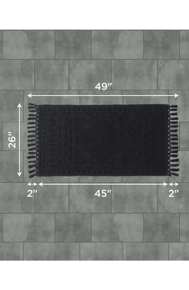 French Connection Nellore Fringe Bath Rug, Alternate, color, 