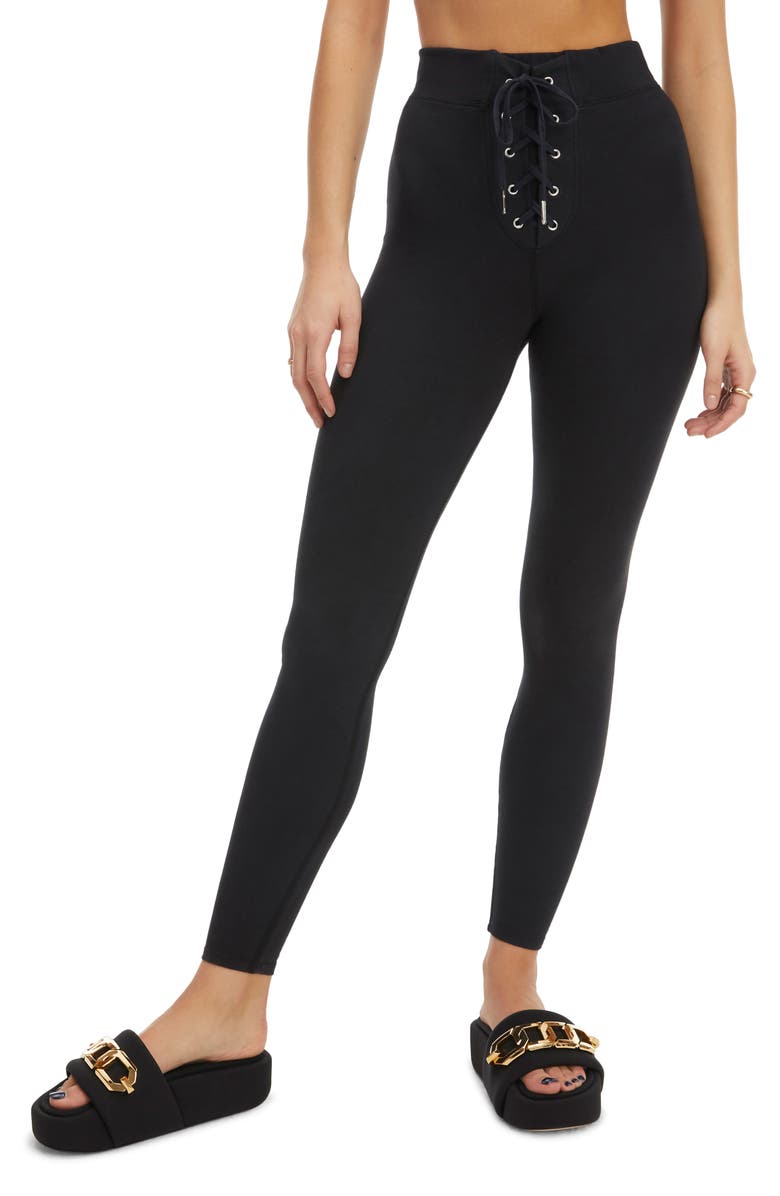 Good American Essential Bombshell Leggings, Main, color,