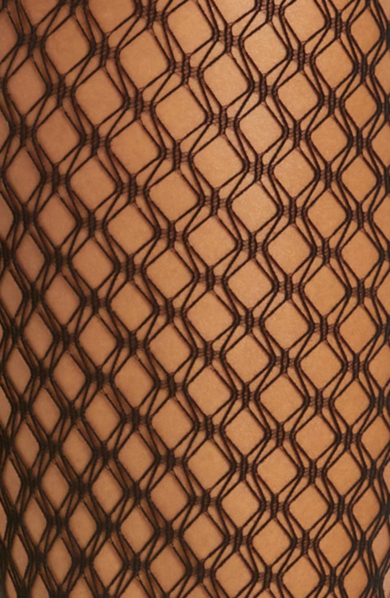 Natori Double Weave Net Tights, Alternate, color,