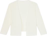 Lafayette 148 New York Open Front Crop Cardigan