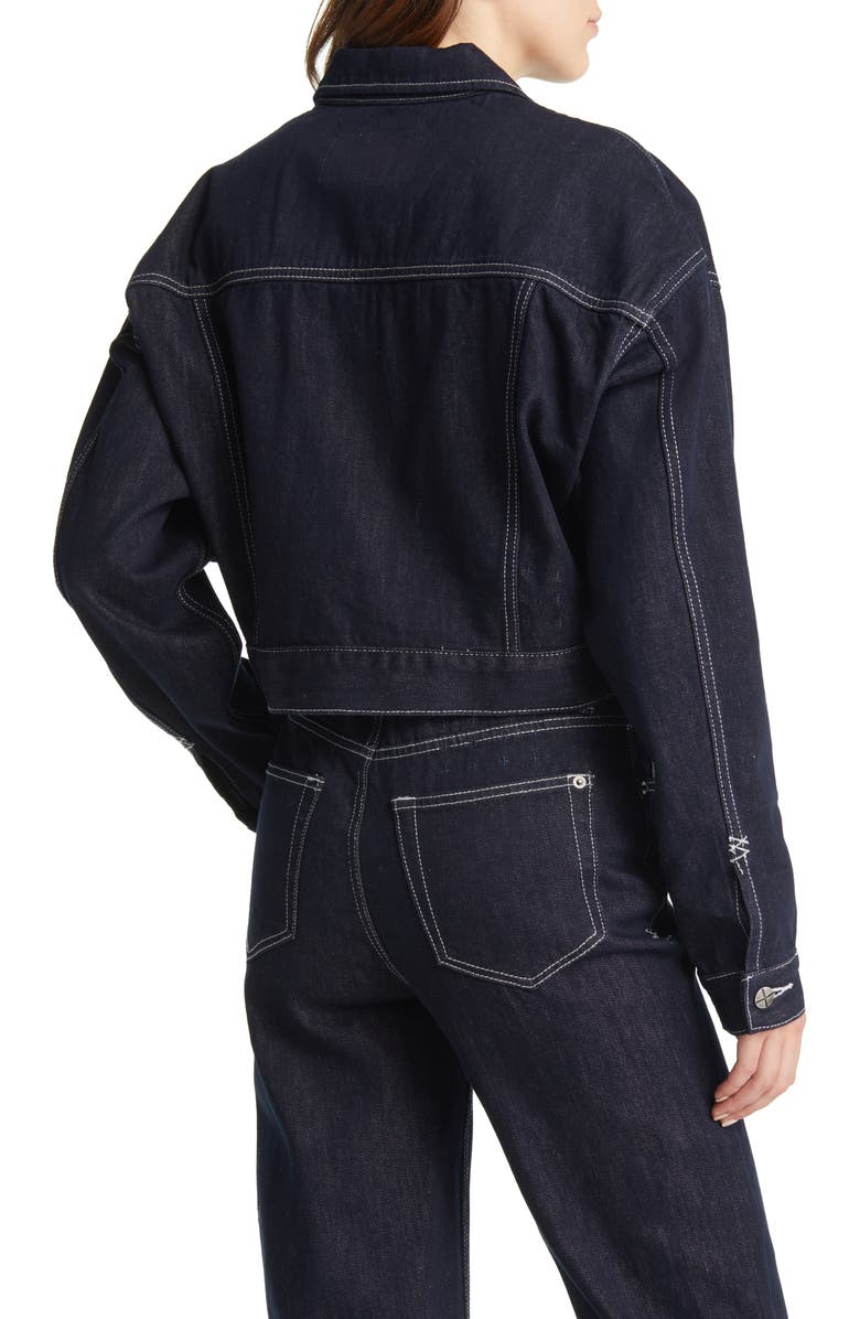 Ksubi Billie Zenith Nonstretch Denim Trucker Jacket, Alternate, color, 