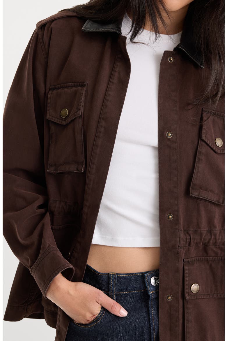 The Field Jacket, Alternate, color, ESPRESSO