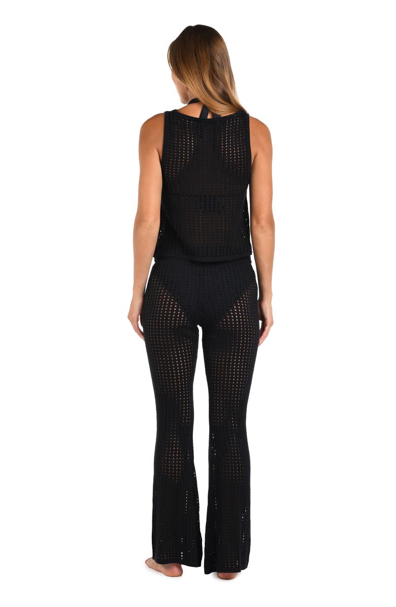 Sunshine 79 Resort Crochet Cover-Up Tank, Alternate, color, Black