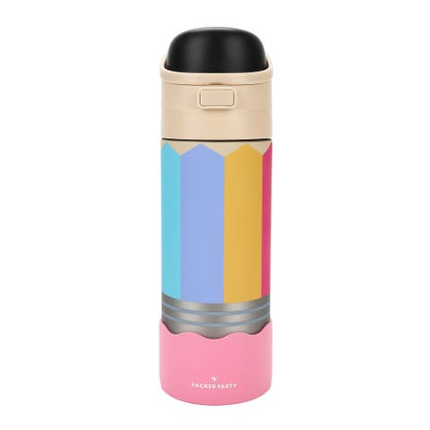 Pencil Novelty Water Bottle, Reusable BPA-Free