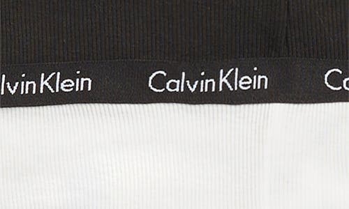 Calvin Klein 3-pack Rib Knit Boyshorts In Multi