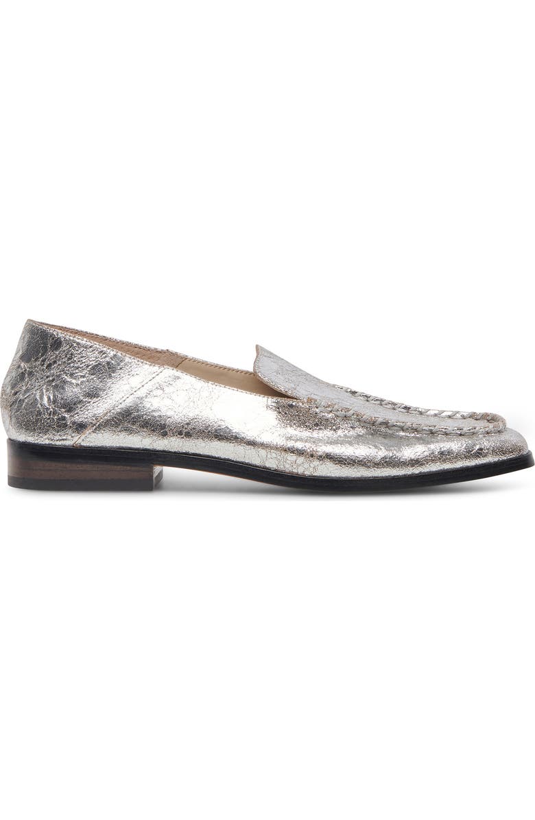 Dolce Vita Beny Loafer, Alternate, color, Silver Distressed Le