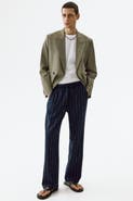 H&M Relaxed-fit linen-blend pants