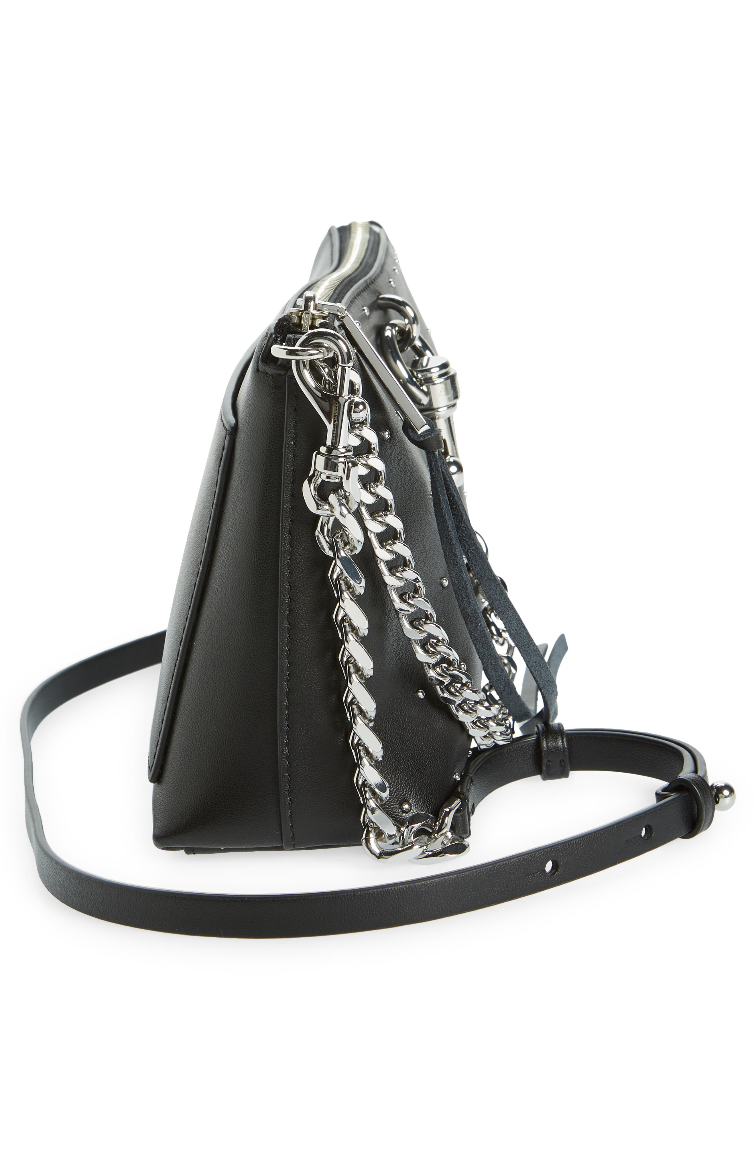 Rebecca Minkoff Megan Studded Crossbody Bag, Alternate, color, 