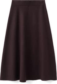 MANGO Knit Midi Skirt