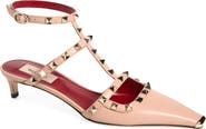 Valentino Garavani Rockstud Kitten Heel Pump