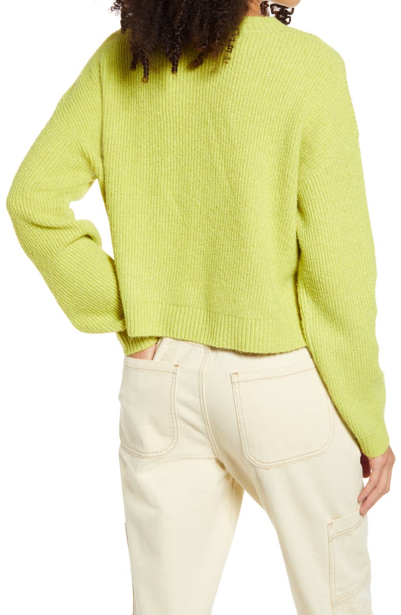 BP. Ribbed Sweater Henley, Alternate, color,