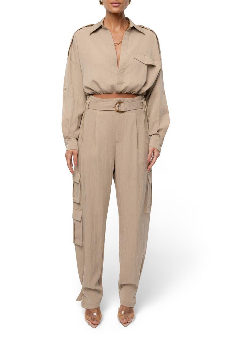 Boundless Cargo Pants, Alternate, color, BEIGE