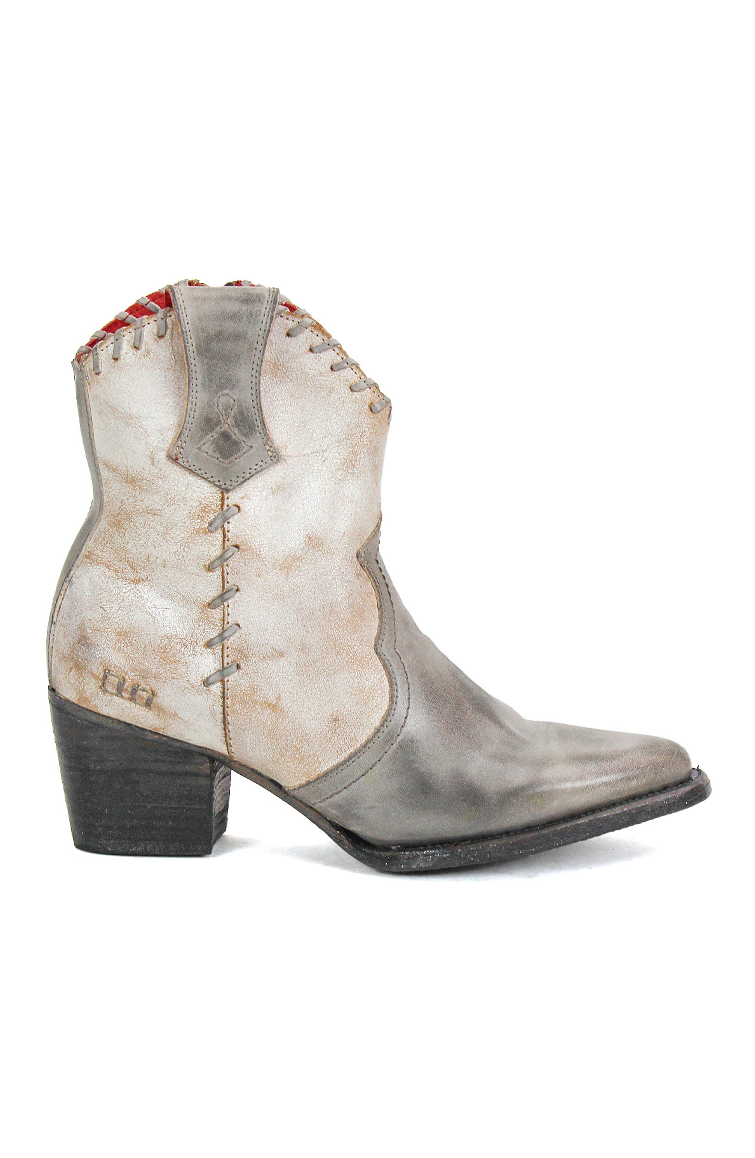Baila II Western Boot, Alternate, color, Icicle Rustic Nectar Lux