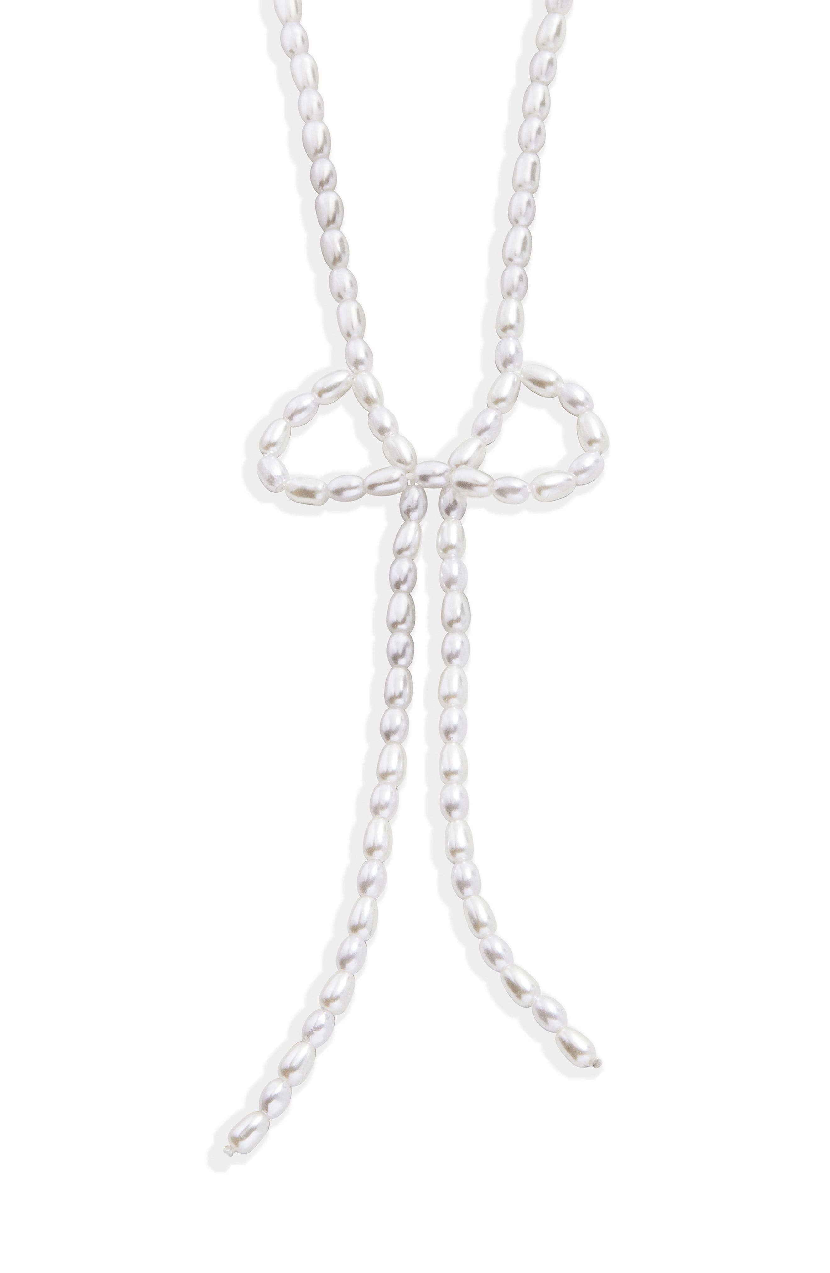 BaubleBar Gigi Bow Necklace