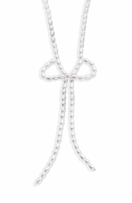 BaubleBar Gigi Bow Necklace
