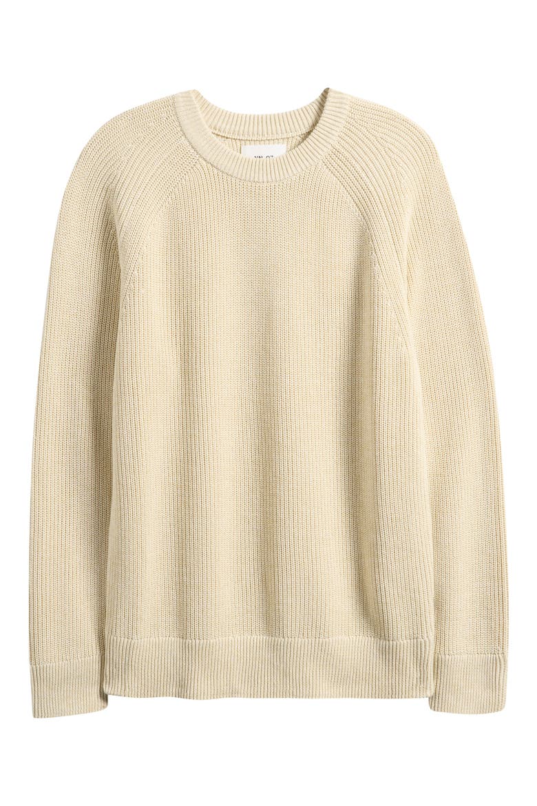 Jacob Cotton Rib Sweater, Alternate, color, IVORY