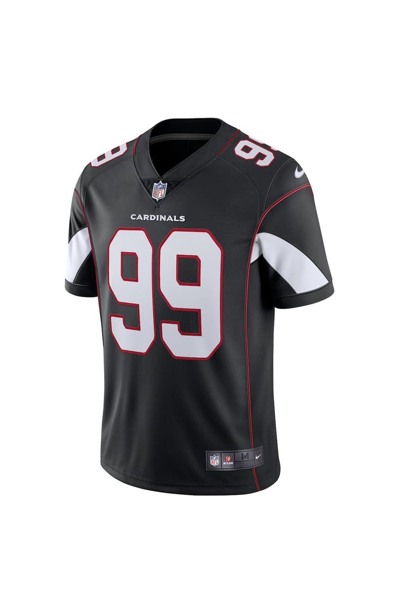 Nike Men's Nike J.J. Watt Black Arizona Cardinals Vapor Limited Jersey, Alternate, color, 