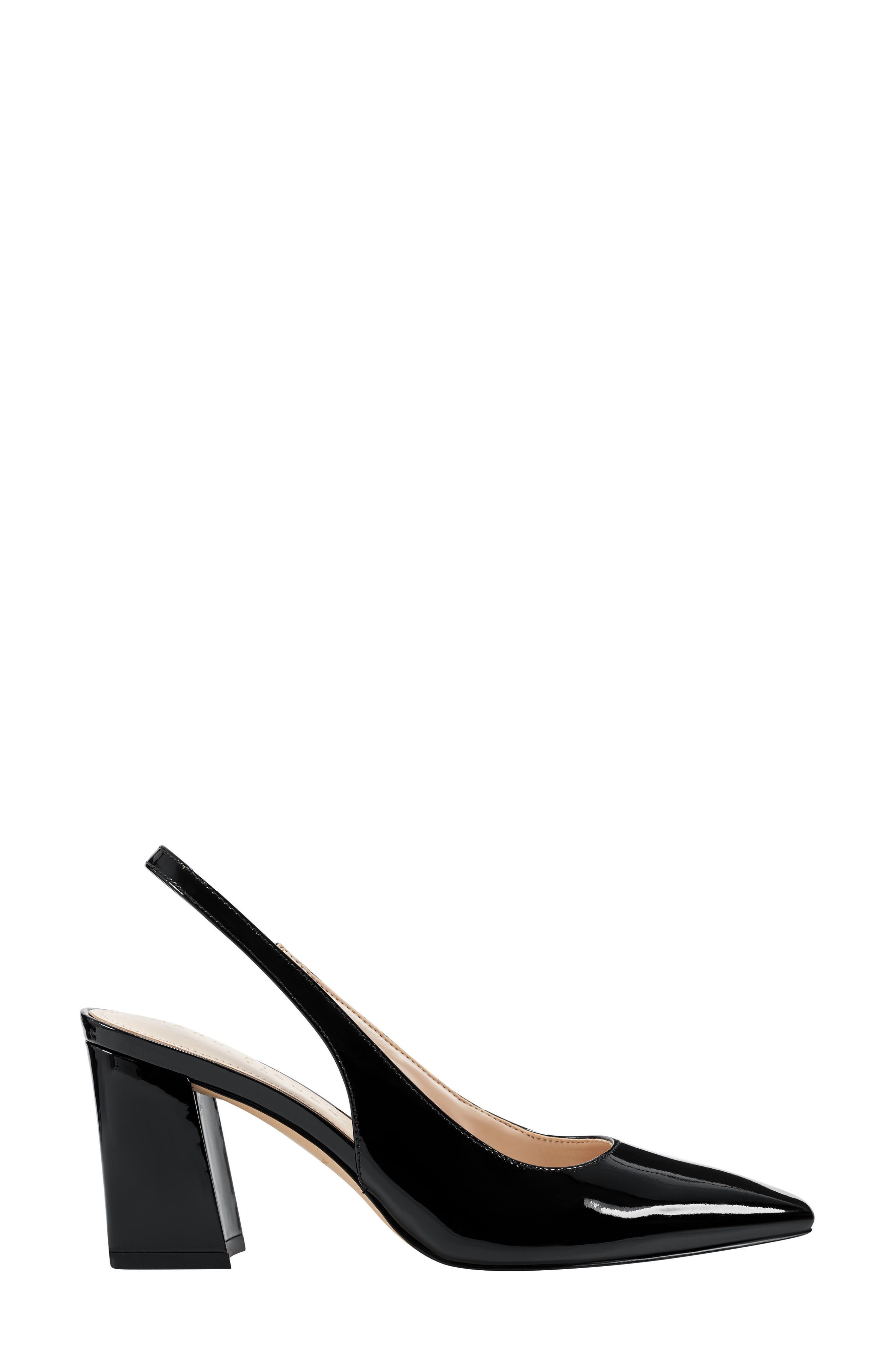 Marc Fisher LTD Valinda Block Heel Slingback Pump, Alternate, color, 