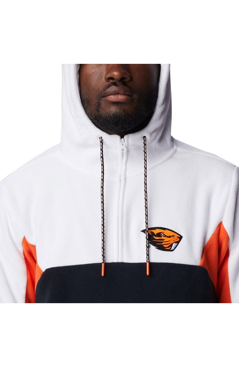 Columbia Men's Columbia Black Oregon State Beavers Lodge Quarter-Zip Hoodie, Alternate, color, 