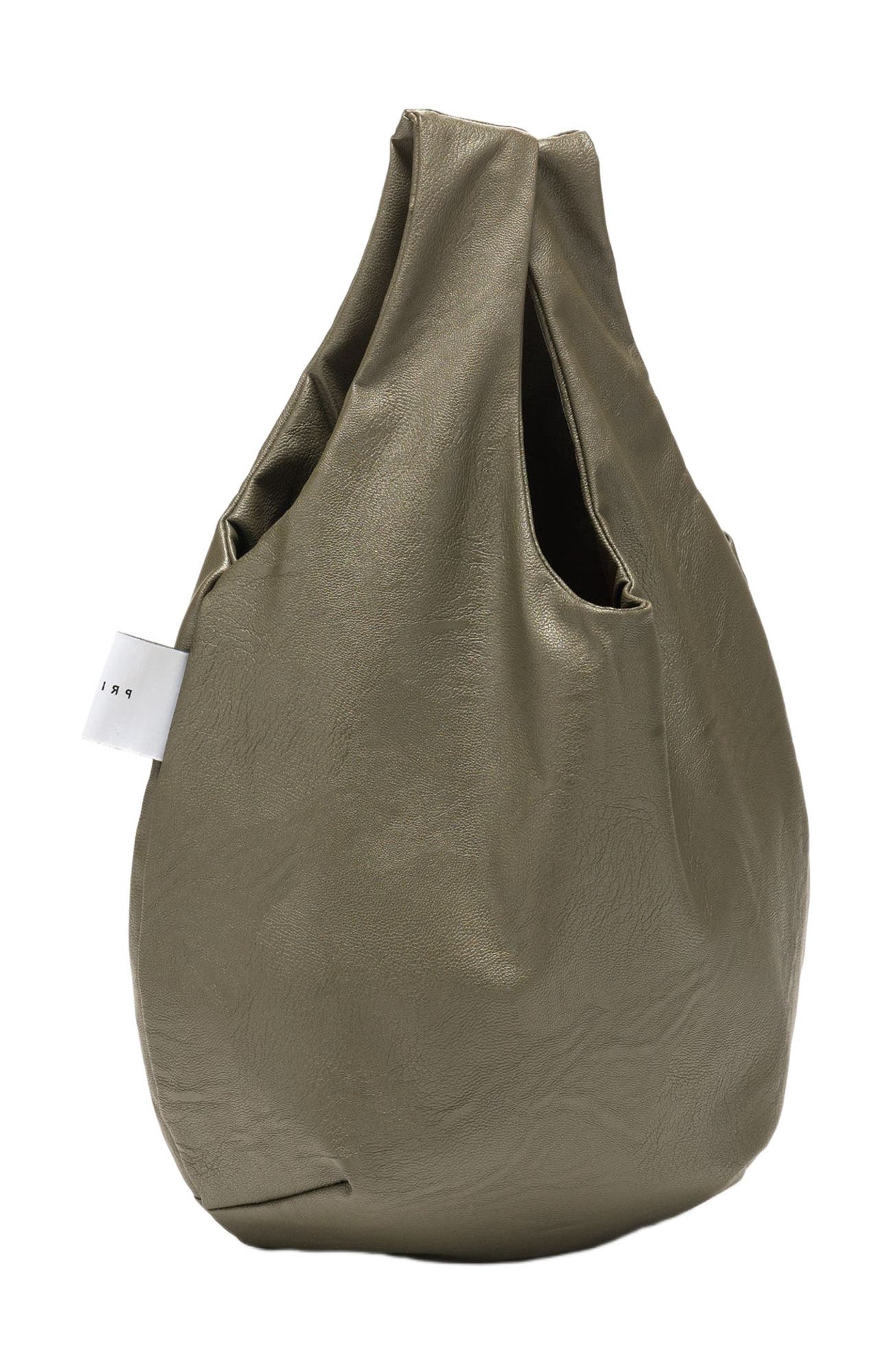 Priory Egg Tote - Vegan Leather, Alternate, color, 
