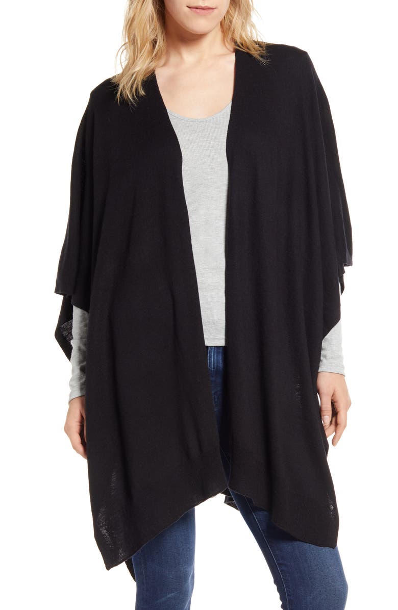 Nordstrom Easy Travel Ruana, Main, color,