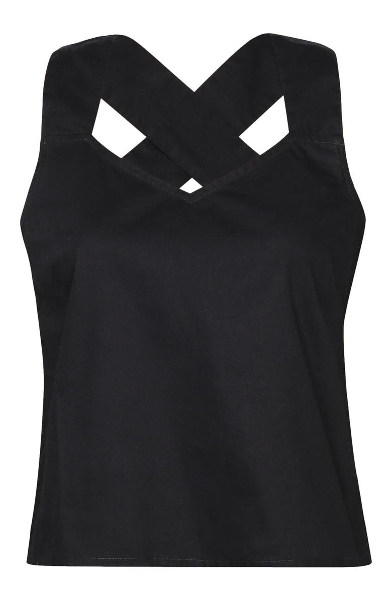 Reistor Crossback button up tank top, Alternate, color,