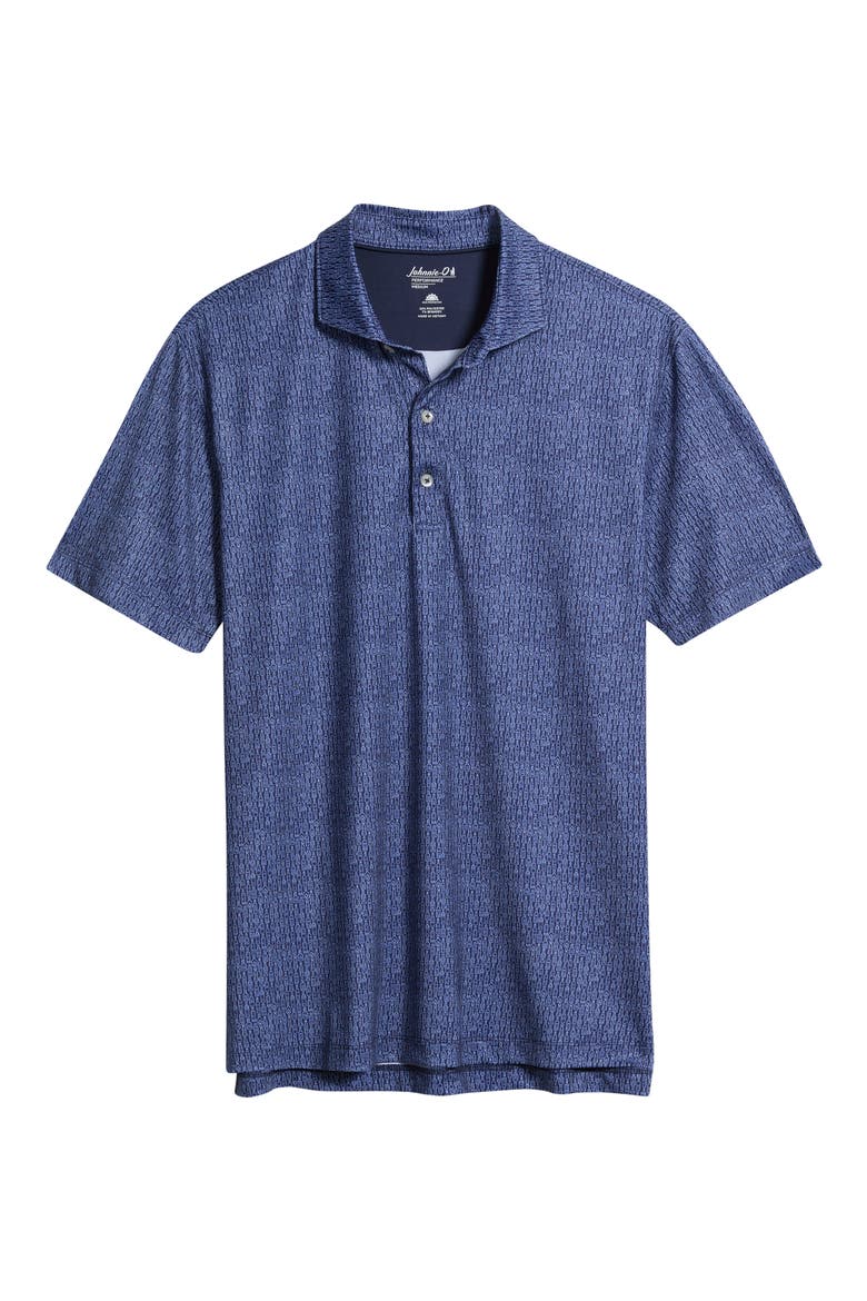 Bar's Open Performance Jersey Polo, Alternate, color, NAVY