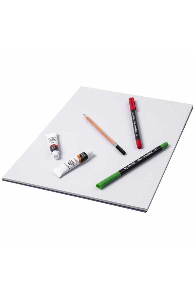 Brea Reese Mixed Media Paper Pad 60 Sheets, Alternate, color, 