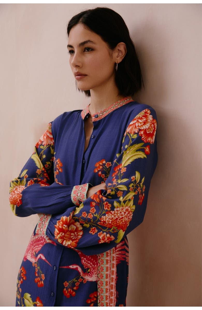 RAISHMA Kaitlyn Blue Dress, Alternate, color, Blue