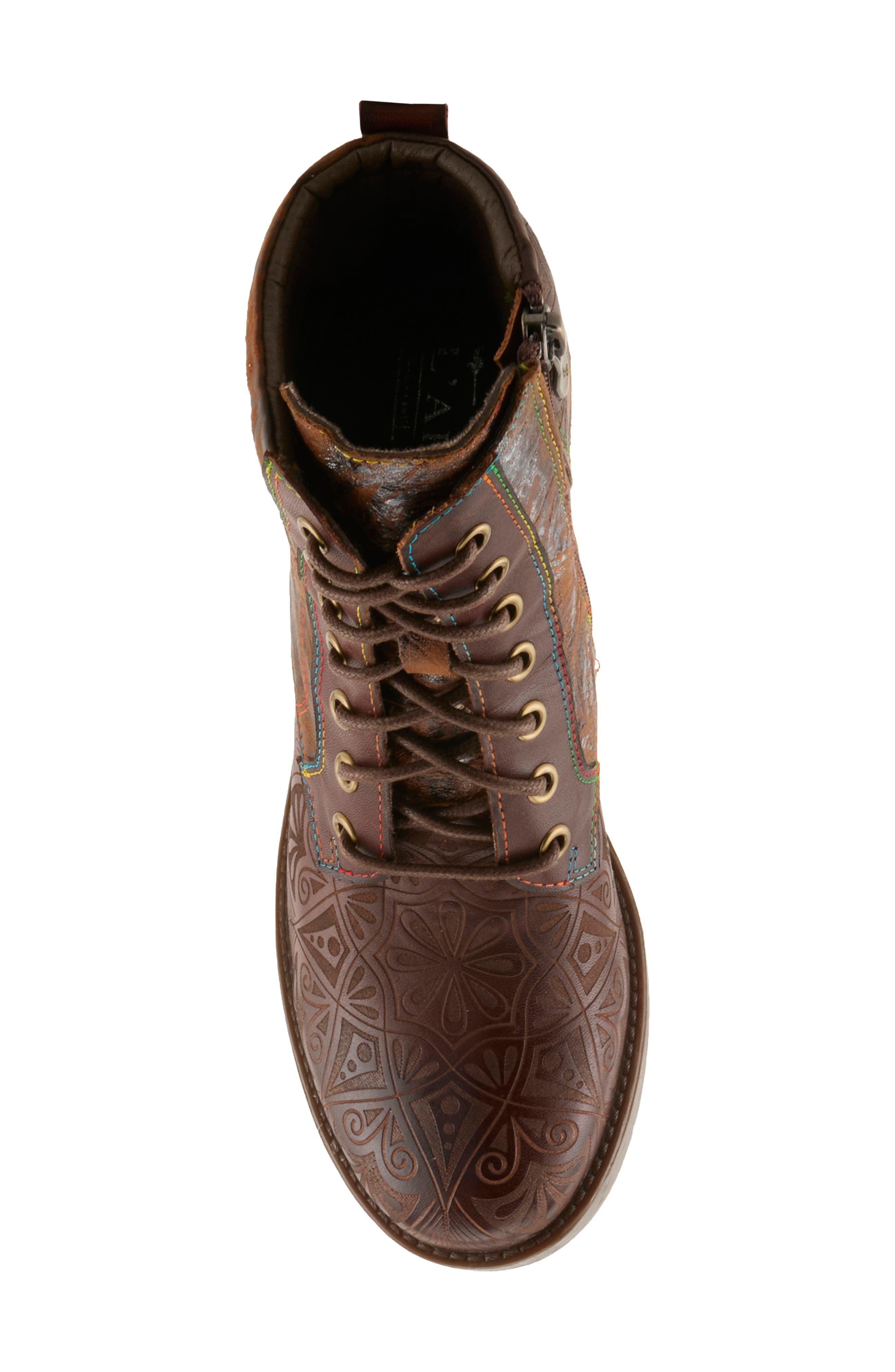 Whitefish Leather Boot, Alternate, color, BROWN MULTI