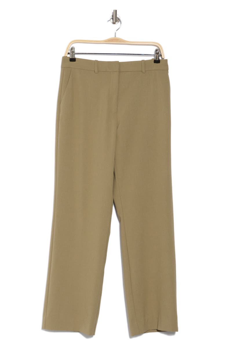 NORDSTROM RACK Straight Leg Pants, Alternate, color, Olive Covert
