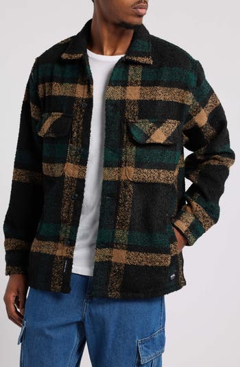 Vintage JCPenney Harrington Jacket Size XL Blue Plaid Lined