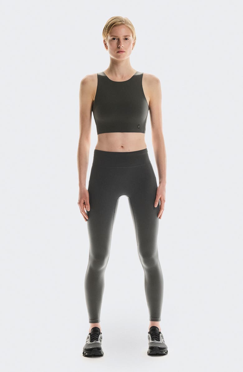 On Core 2 in 1 Crop Tank Top, Alternate, color, Eclipse