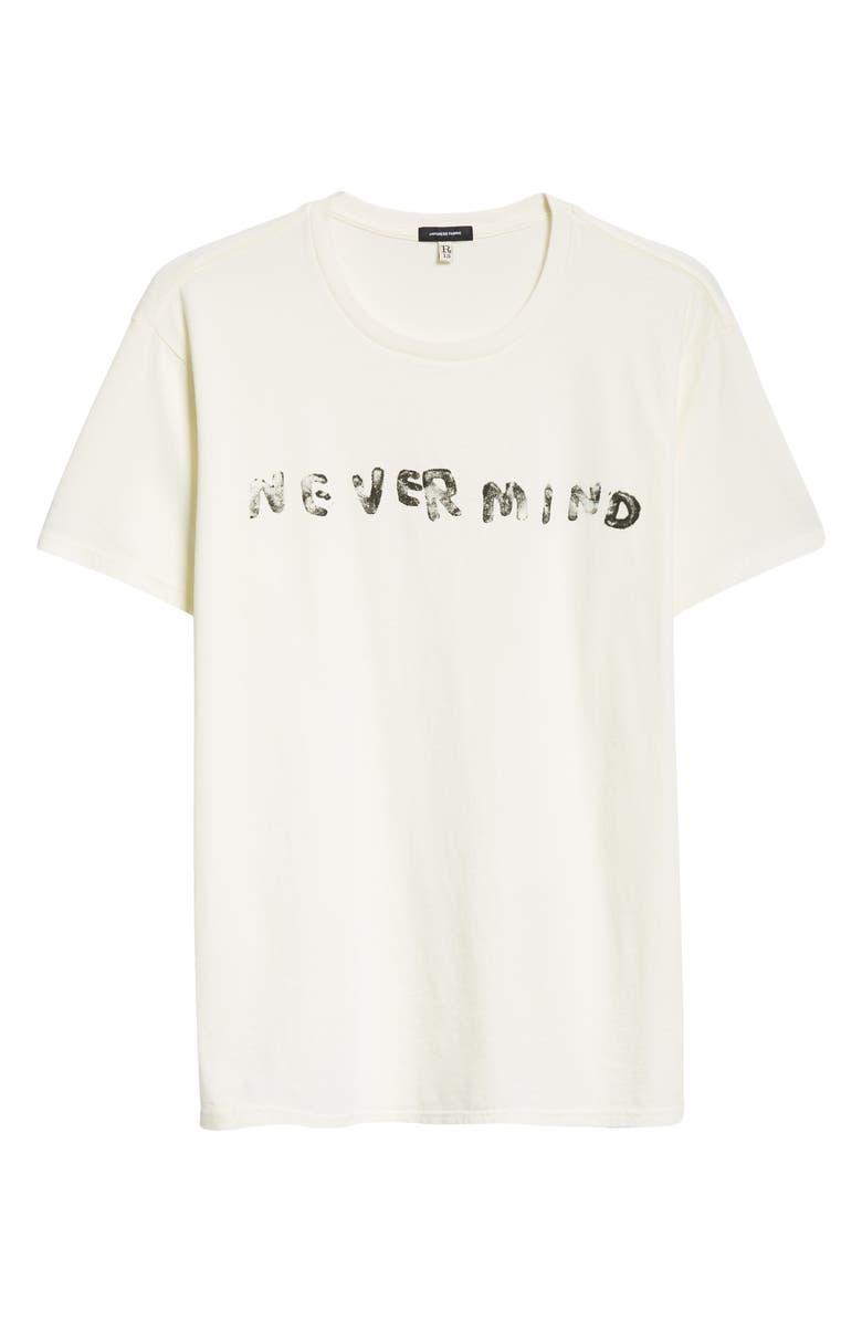 R13 Never Mind Oversize Graphic T-Shirt, Alternate, color, 